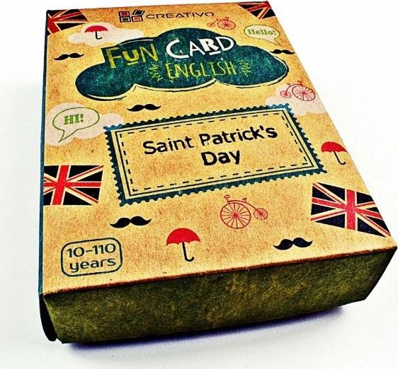 Creativo Fun Card English Saint Patrick's Day CREATIVO 381043 (9788366122604) galda spēle