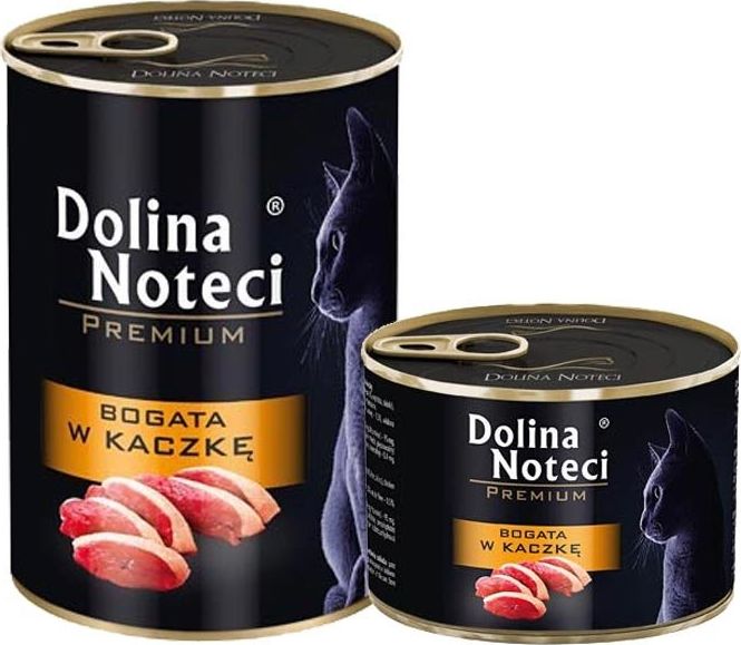 Dolina Noteci Premium Kot Bogata w kaczke puszka 400g 11836402 (5902921303749) kaķu barība