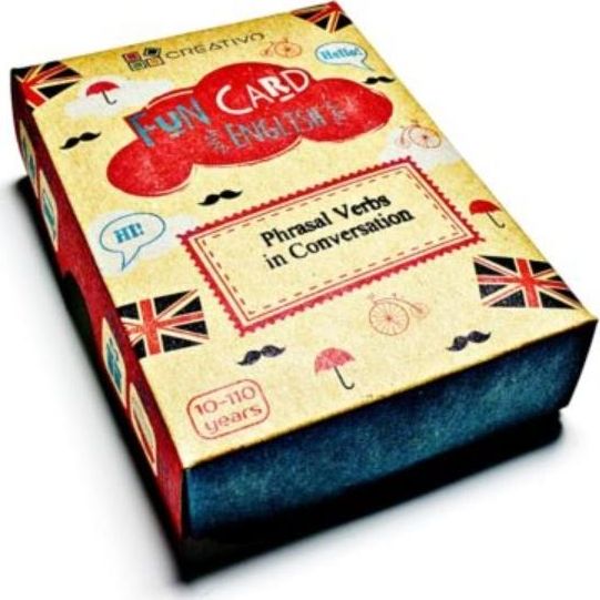 Creativo Fun Card English Phrasal Verbs in Conversation 381035 (9788366122376) galda spēle