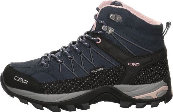 Buty trekkingowe damskie CMP Rigel Mid czarno-niebieskie r. 40 3Q12946-53UG (8057153314661)