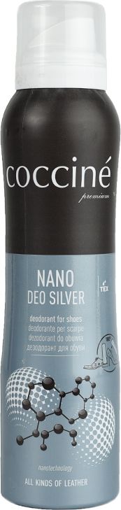 Coccine Nano Deo Silver shoe deodorant 150 ml Kopšanas līdzekļi apaviem