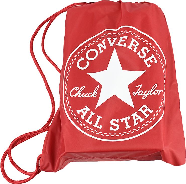 Converse Converse Cinch Bag 3EA045C-600 czerwone One size 3EA045C-600 (8718474451021) aksesuārs putekļsūcējam