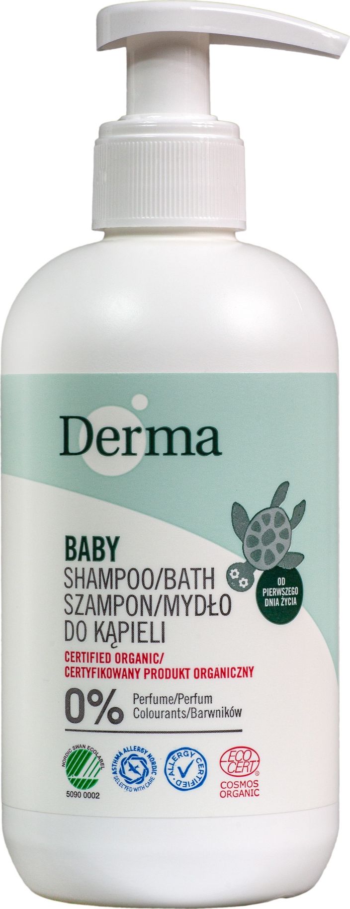 Derma Derma Eco Baby Szampon-mydlo do kapieli - 250 ml DER896 (5709957034896)