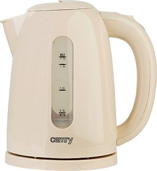 Camry CR 1254l electric kettle 1.7 L Beige 2200 W Elektriskā Tējkanna