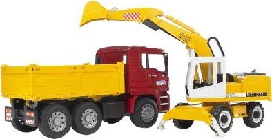 Bruder MAN TGA dump truck 2751 Rotaļu auto un modeļi