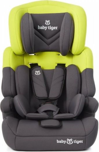 Fotelik samochodowy Baby Tiger 9-36kg Mali Lime GXP-736353 (5902533913961) auto bērnu sēdeklītis