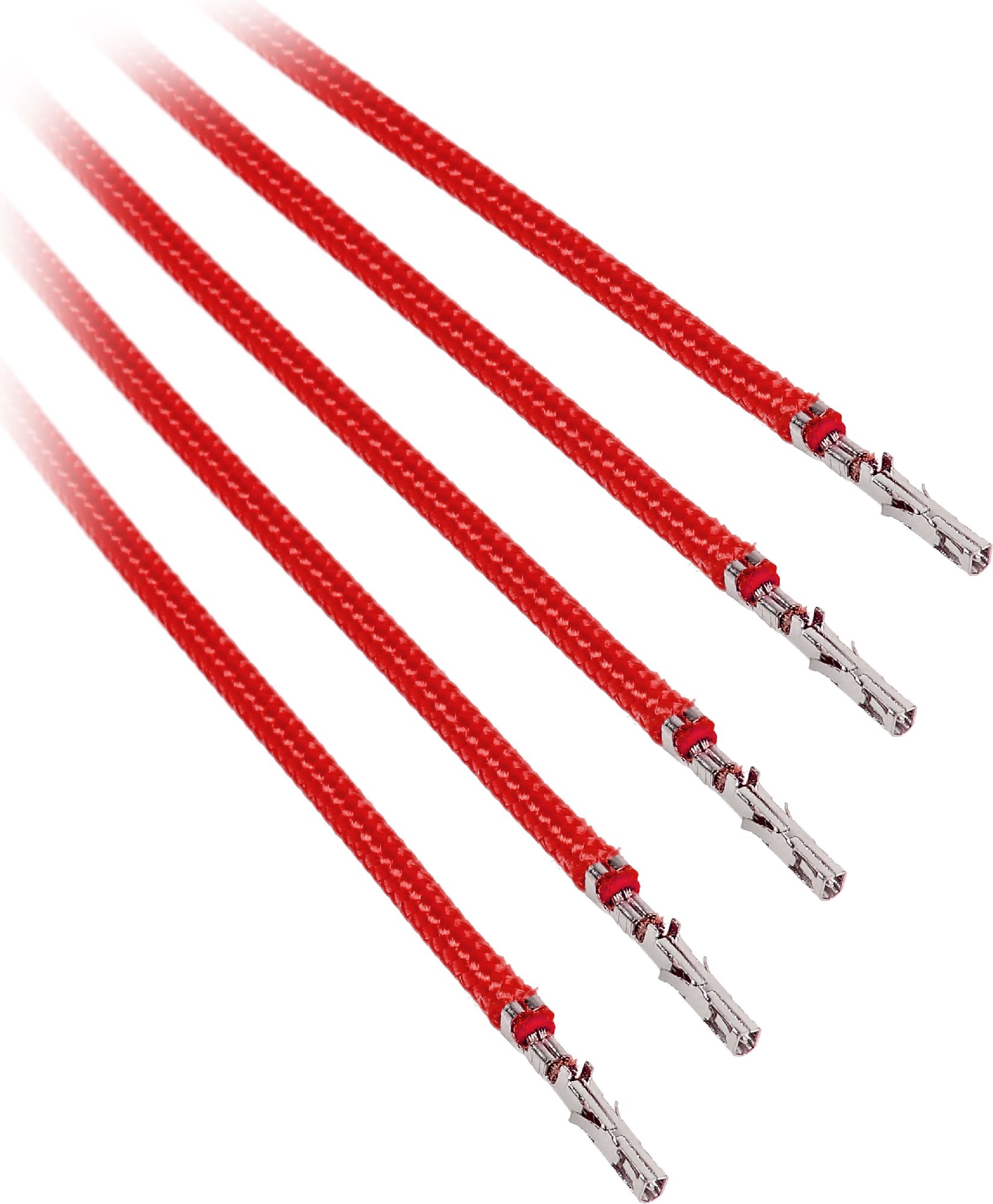 BitFenix Alchemy 2.0 PSU Cable, 5x 60cm - rot Barošanas bloks, PSU