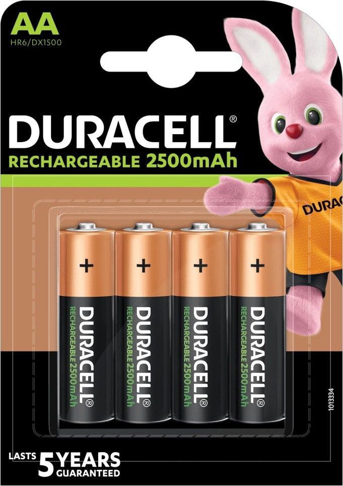 Duracell Battery AA / R6 2500mAh 4 pcs. Baterija