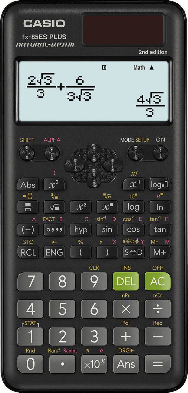 Casio calculator black (FX-85ESPLUS-2-SETD) kalkulators