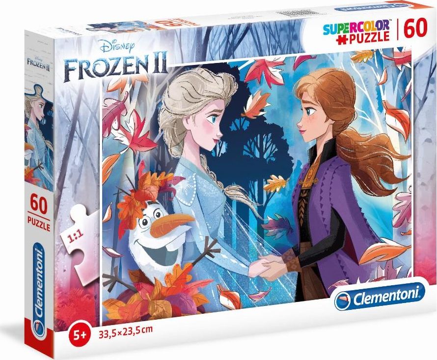 Clementoni Puzzle 60 Elementow Frozen 2 26058 CLM (8005125260584) puzle, puzzle