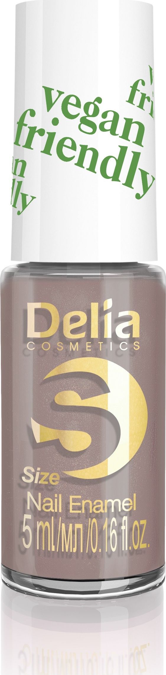 Delia Delia Cosmetics Vegan Friendly Emalia do paznokci Size S nr 209 Satin Ribbon 5ml 719780 (5901350479780)