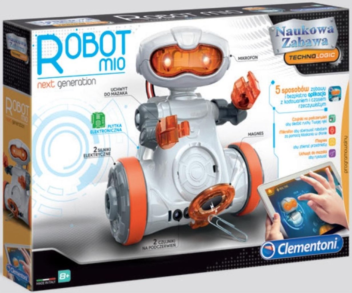 Clementoni Robot Mio new generation (50632) (poļu valodā)
