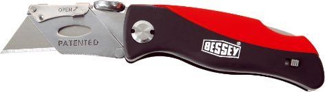 Bessey folding utility knife w. ABS handle      DBKPH-EU