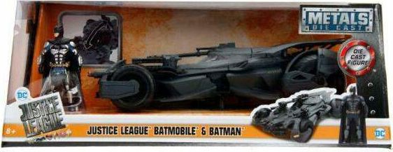 Dickie Auto RC Batmobile Justice League czarne Radiovadāmā rotaļlieta