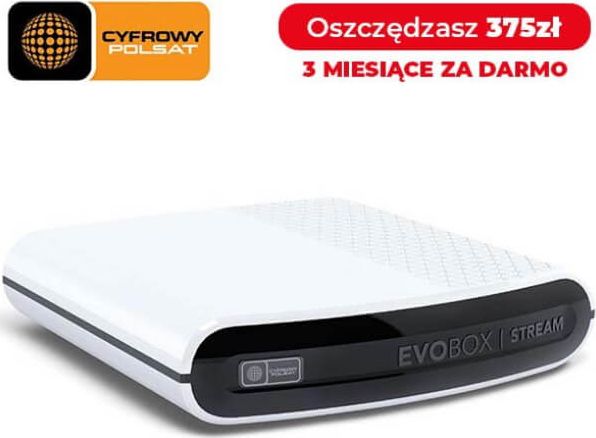 Tuner TV Cyfrowy Polsat Evobox Stream LEC-URZ0356 (5908261595714) uztvērējs