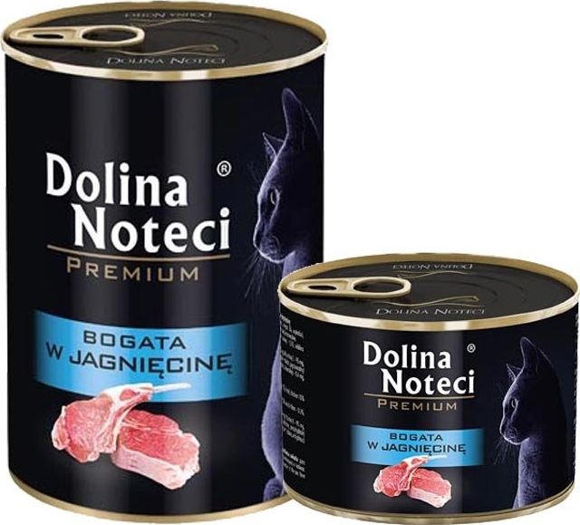 Dolina Noteci Dolina Noteci Premium Kot Bogata w jagniecine puszka 185g 11836203 (5902921303800) kaķu barība