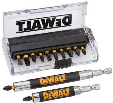 Dewalt Zestaw bitow udarowych z uchwytem Torsion 14szt. (DT70512T) DT70512T-QZ (5035048089545)