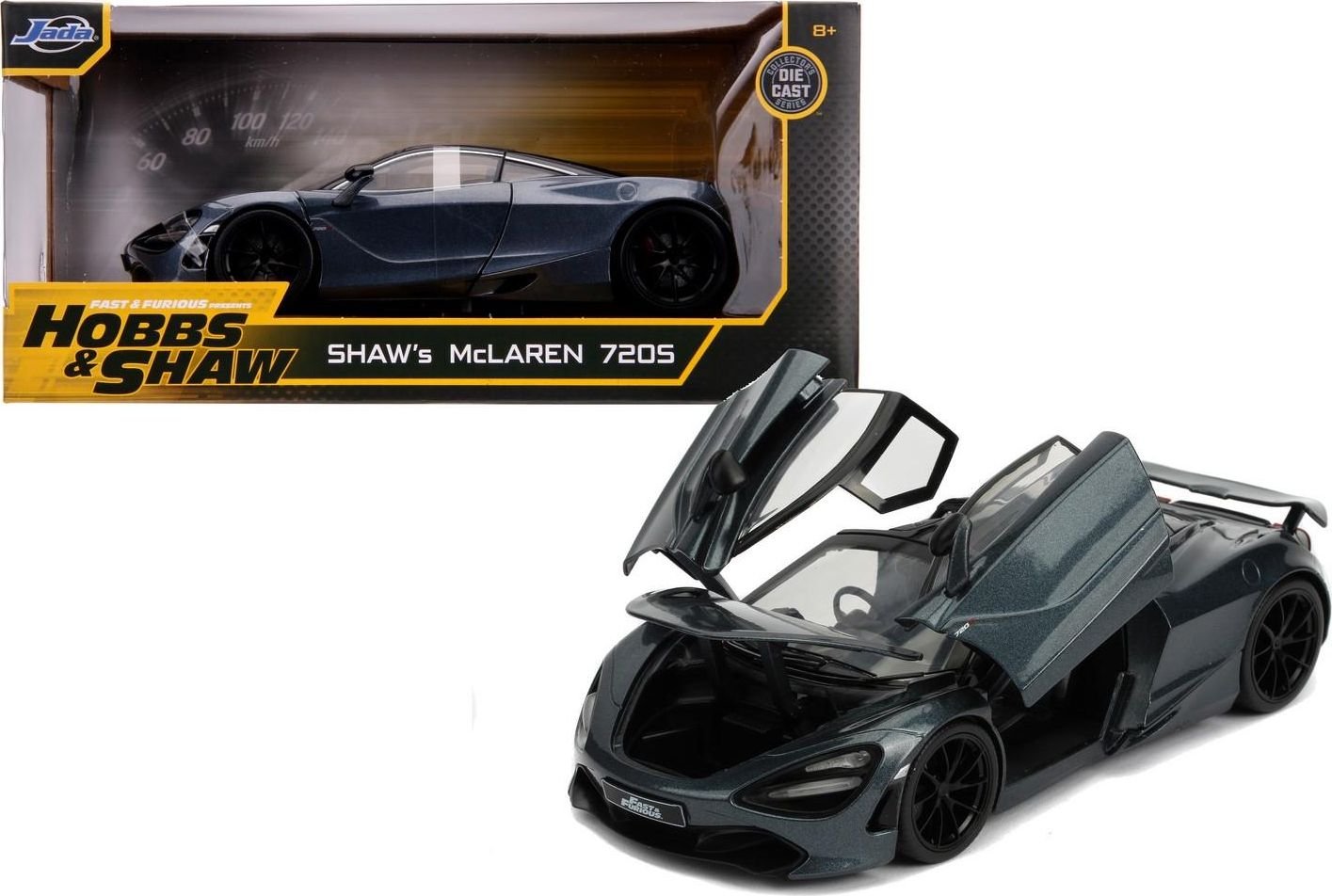 Car Fast & Furious Shans McLaren 720S 1/24 Rotaļu auto un modeļi