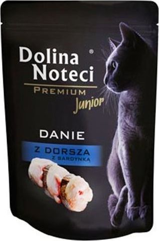 Dolina Noteci DOLINA NOTECI KOT sasz.85g KITTEN DORSZ, SARDYNKA 12834172 (5902921303220) kaķu barība