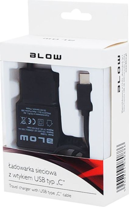 BLOW charger 5V 2,1A    USB C iekārtas lādētājs