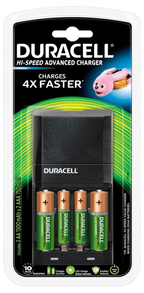 Duracell 5000394114524 battery charger AC 5001374