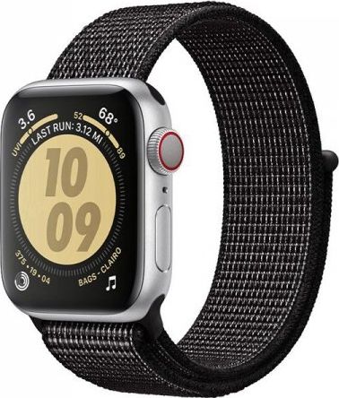 Crong Crong Reflex Band - Pasek sportowy Apple Watch 38/40 mm (czarny) CRG-40RFB-BLK (5907731983716)