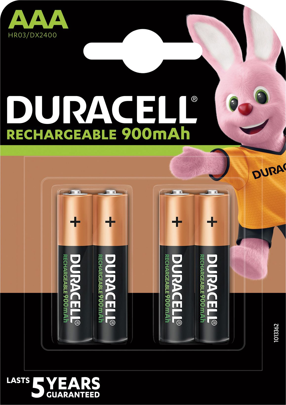 Duracell AAA Rechargeable 900mAh 4pack Baterija