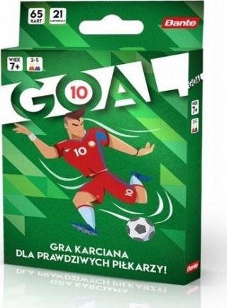 Dante GOAL A card game for real football players! (poļu valodā) galda spēle