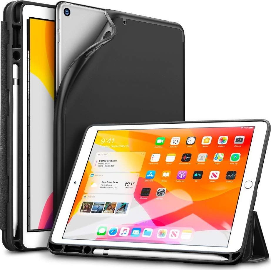 ESR Rebound Pencil iPad 7/8 10.2 2019/2020 black planšetdatora soma