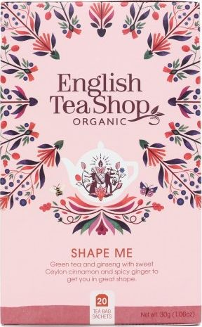 English Tea Sho Herbatka Shape Me (20x1,5) BIO 30 g 680275057970 (680275057970) piederumi kafijas automātiem