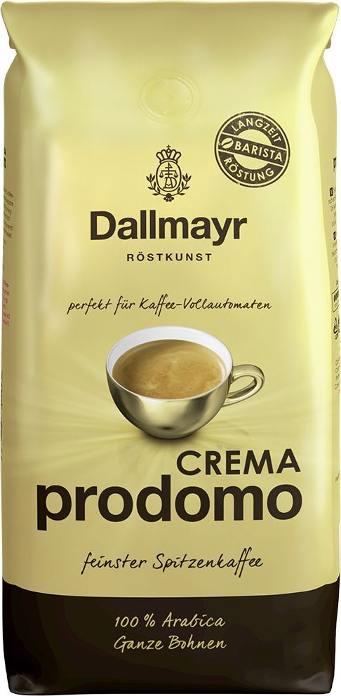 Kawa ziarnista Dallmayr Crema Prodomo 1 kg 6954312 (4008167055105) piederumi kafijas automātiem