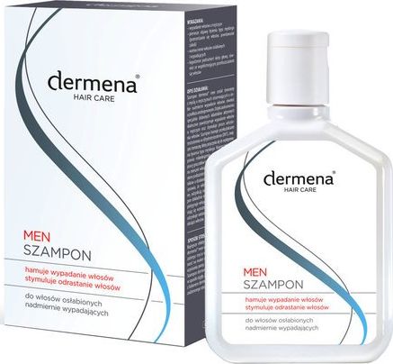 Dermena Men Szampon hamujacy wypadanie wlosow 200ml 3990 (5906340469512) Matu šampūns