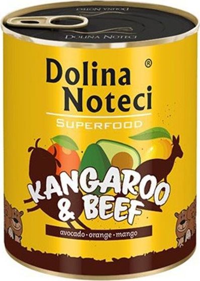 Dolina Noteci Dolina Noteci Premium Superfood Pies Kangur i wolowina puszka 400g 11835800 (5902921303688) barība suņiem