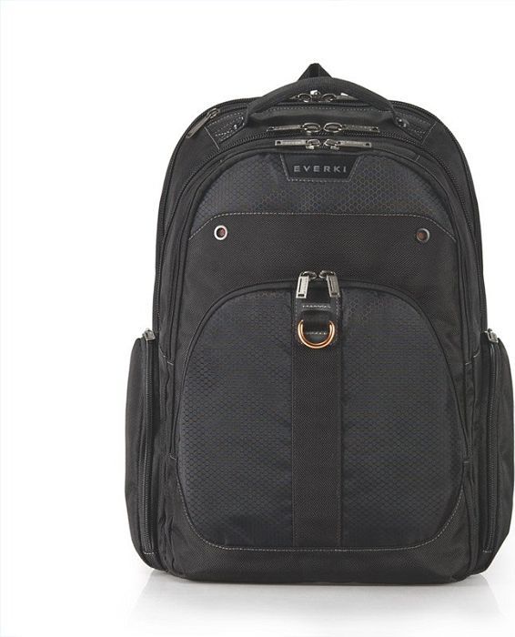 Everki Atlas 11.0 to 15.6 - backpack - black portatīvo datoru soma, apvalks