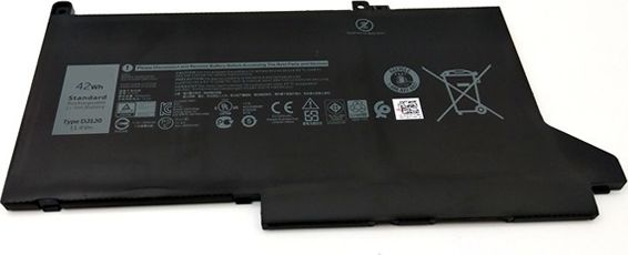 Dell Battery, 42WHR, 3 Cell,  5704174175438 Lithium Ion  PGFX4 9W9MX C27RW Baterija