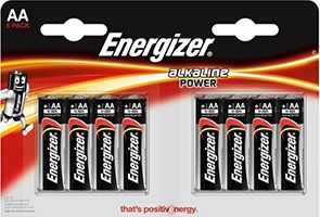 Energizer Bateria Power AA / R6 8 szt. 7638900410686 (7638900410686) Baterija
