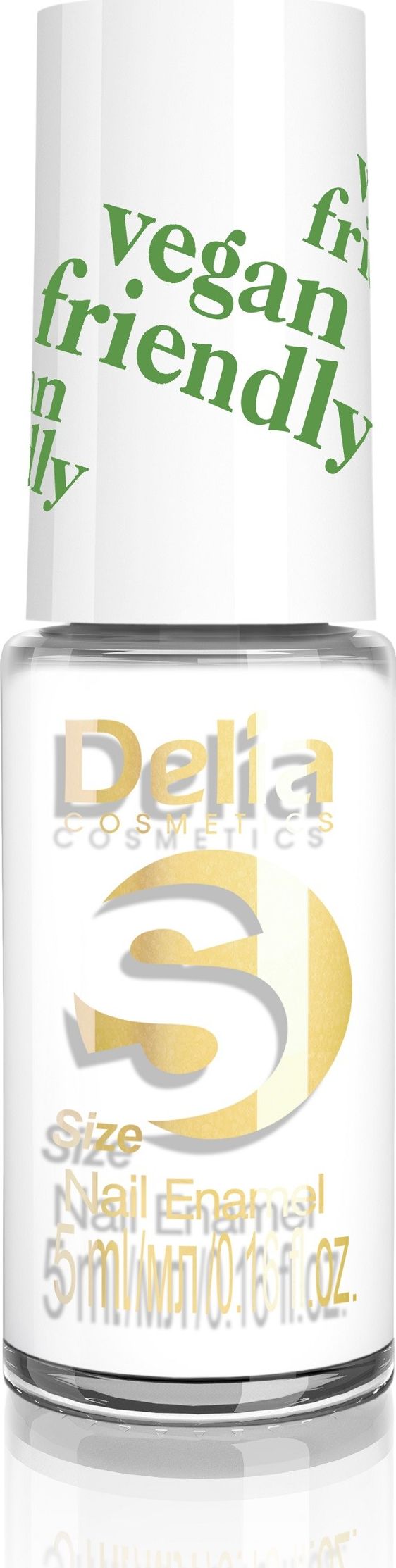 Delia Delia Cosmetics Vegan Friendly Emalia do paznokci Size S nr 201 Plan B 5ml 719704 (5901350479704)