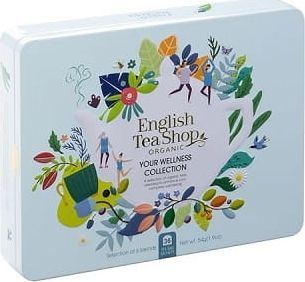 English Tea Sho Zestaw herbatek Your Wellness Collection w ozdobnej puszce BIO 54 g 680275058168 (680275058168) piederumi kafijas automātiem