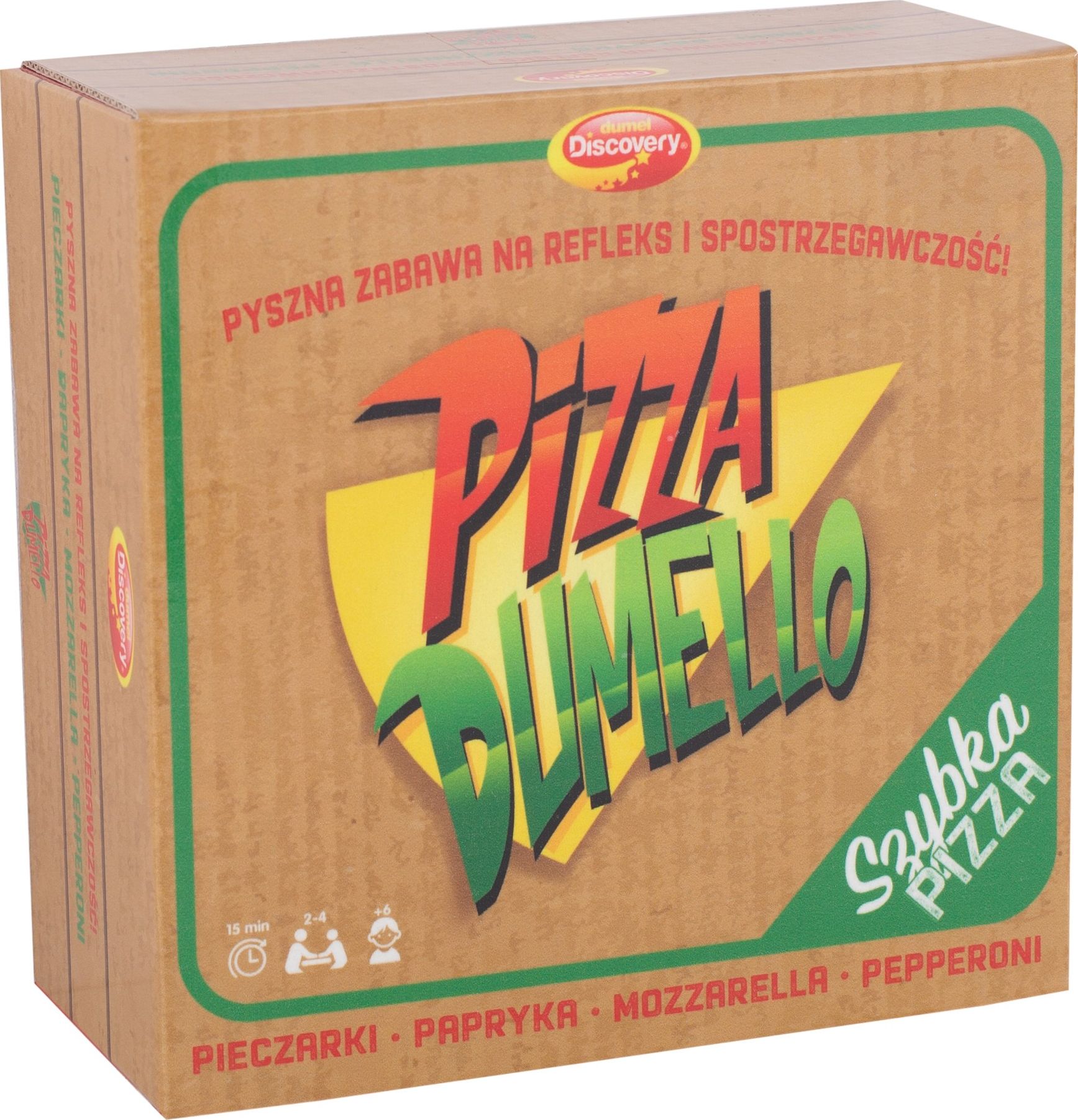 Dumel Pizza Dumello (90412) 346771 (8698754990412) galda spēle