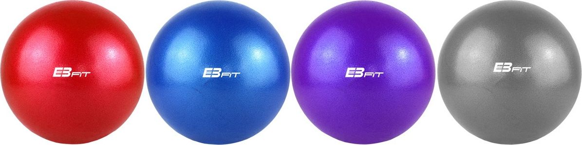 Eb Fit Pilka do cwiczen Fitness Pilates 25cm fioletowa 1028552 (5902431028552) bumba