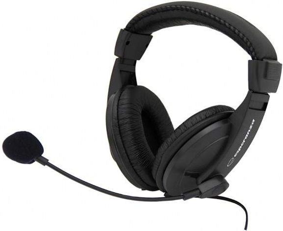 ESPERANZA Stereo Headset with microphone and volume control EH103 | 2,5m austiņas