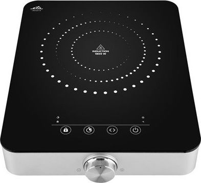 ETA Table Induction Cooker ETA011190000 Number of burners/cooking zones 1, Mechanical touch control, Black, Induction, Table top 85903932575 plīts virsma