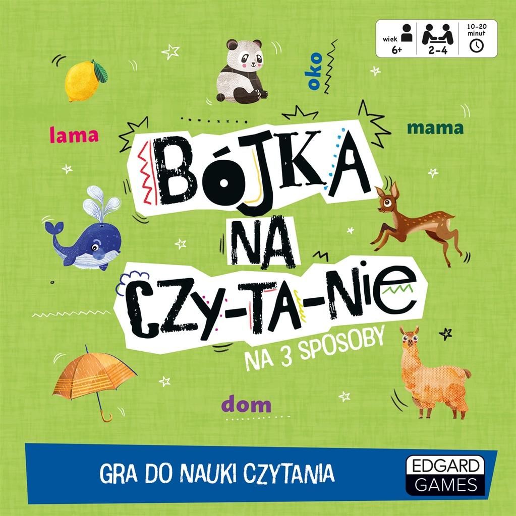 Edgard Gra do nauki czytania. Bojka na czytanie 368965 (5903792767197) galda spēle