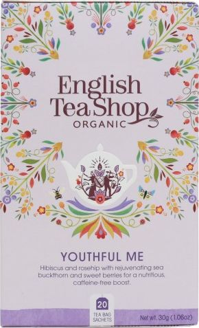 English Tea Sho Herbatka ziolowa Youthful Me (20x1,5) BIO 30 g 680275043980 (680275043980) piederumi kafijas automātiem