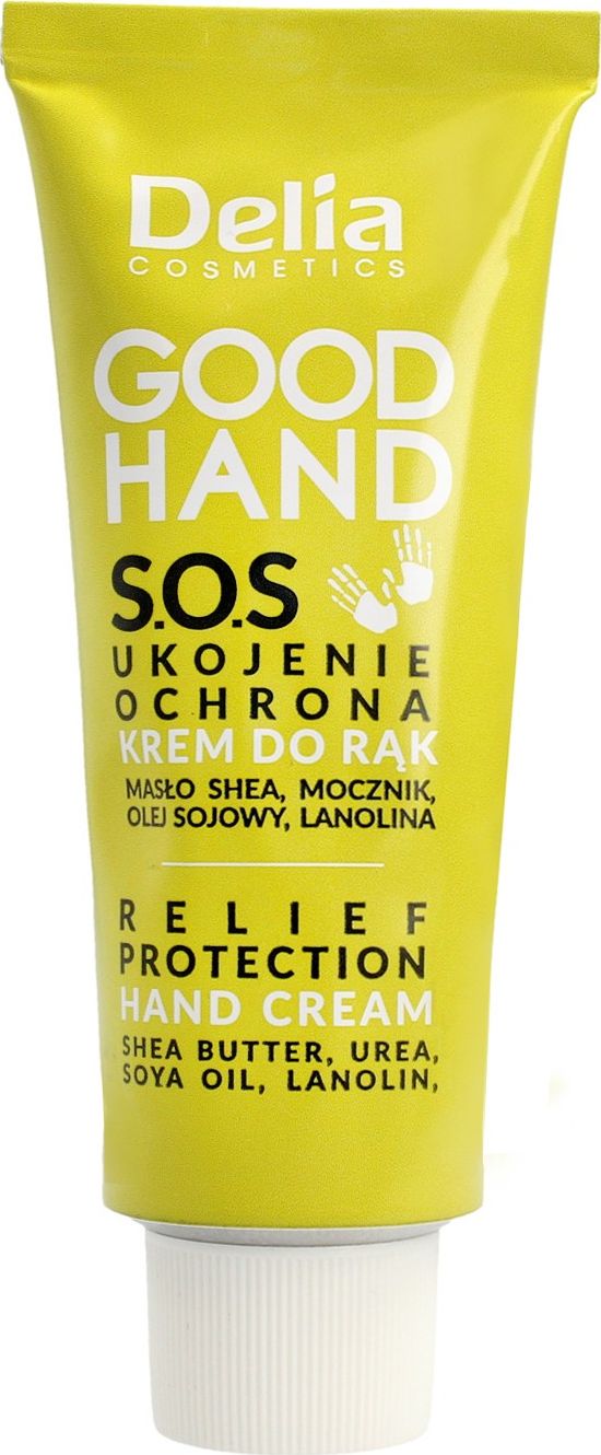 Delia Delia Cosmetics Good Hand S.O.S Krem do rak Ukojenie i Ochrona 75ml 718461 (5901350488461) kosmētika ķermenim