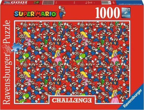 Ravensburger Puzzle 1000 el. Challange Super Mario Bros puzle, puzzle