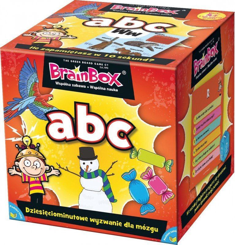 Rebel BrainBox - abc 116121 (5902650615182) galda spēle