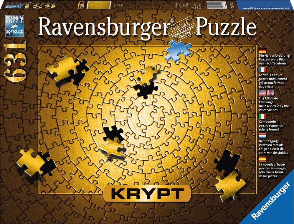 Ravensburger Puzzle Krypt (Gold) 631 pieces puzle, puzzle