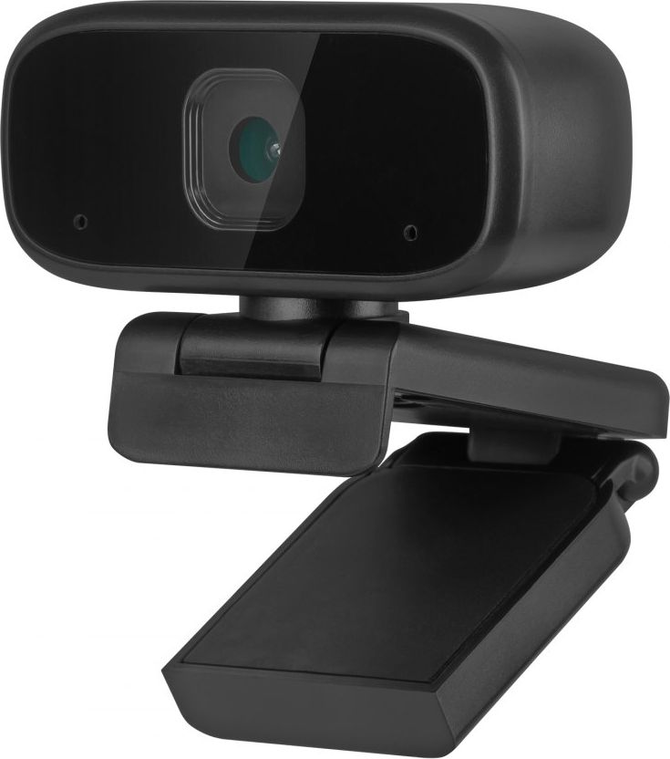 Rebel  Web Kamera HD 720P ar Mikrofonu Melna web kamera