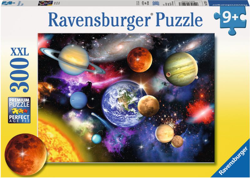 Ravensburger Puzzle 300 elementow Uklad sloneczny (132263) RAP 132263 (4005556132263) puzle, puzzle